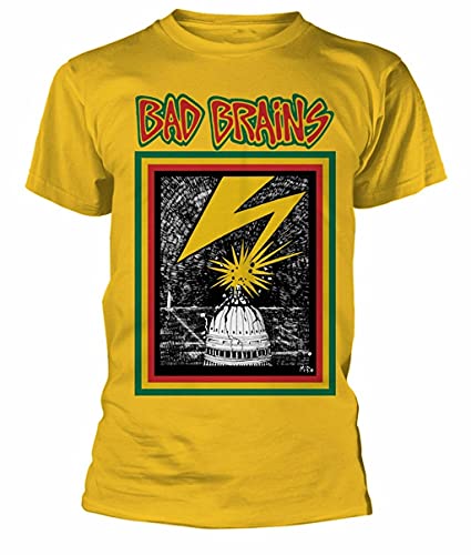 Bad Brains T Shirt Yellow Album Logo Mens Metal Hardcore Punk Rock New Men T Shirt Short Sleeve Top Bad Brains T Shirt Yellow Album Logo Mens Metal Hardcore Punk Rock New Men T Shirt Short Sleeve Top von VIRVXUYIN