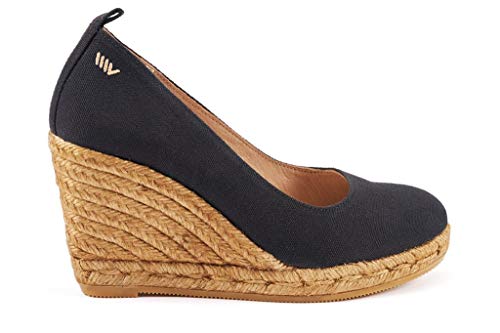 VISCATA Barcelona , Damen Espadrilles, schwarz - schwarz - Größe: 39 EU von VISCATA