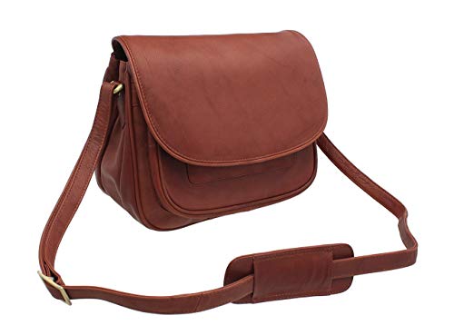 Visconti Leder Handtasche 2195 Braun von VISCONTI