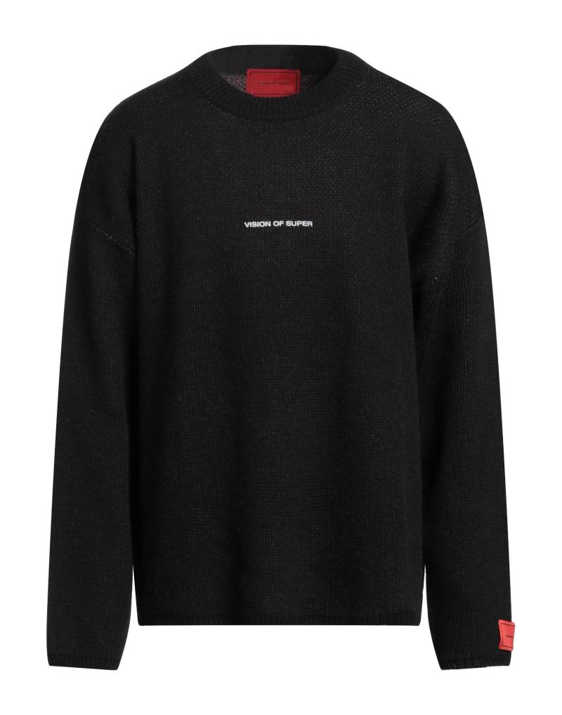 VISION OF SUPER Pullover Herren Schwarz von VISION OF SUPER