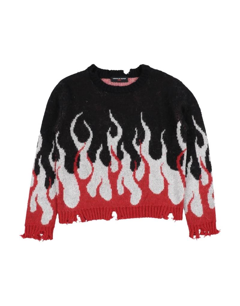 VISION OF SUPER Pullover Kinder Schwarz von VISION OF SUPER