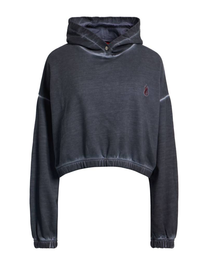 VISION OF SUPER Sweatshirt Damen Braungrau von VISION OF SUPER