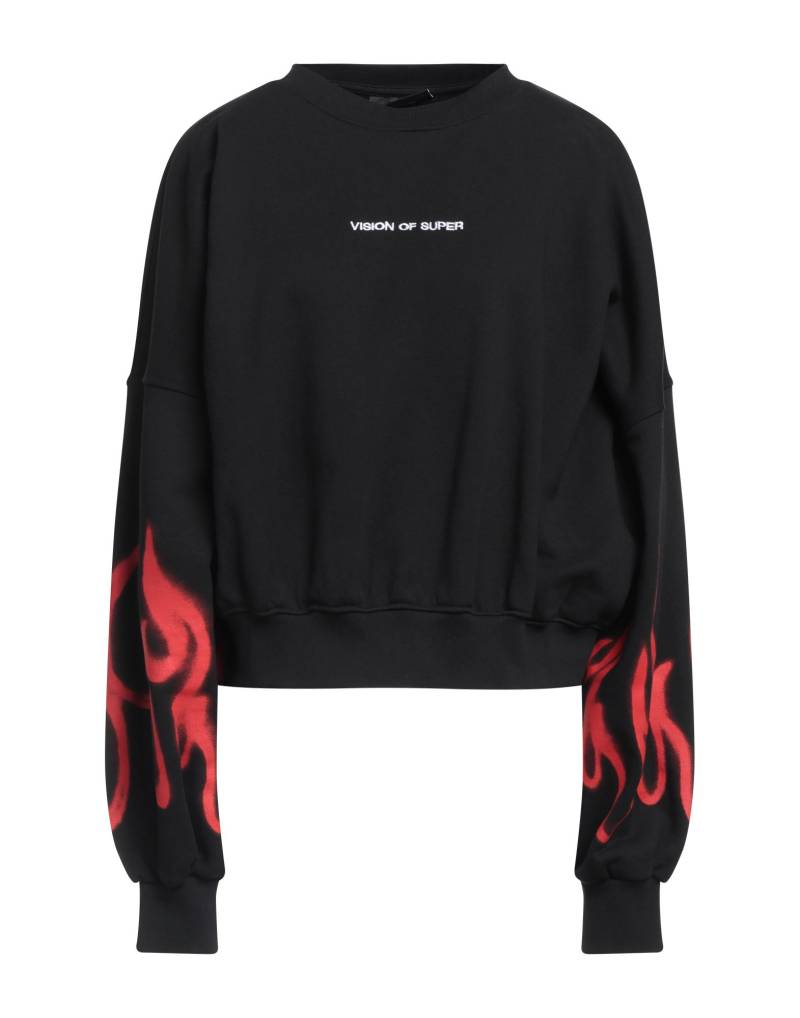 VISION OF SUPER Sweatshirt Damen Schwarz von VISION OF SUPER