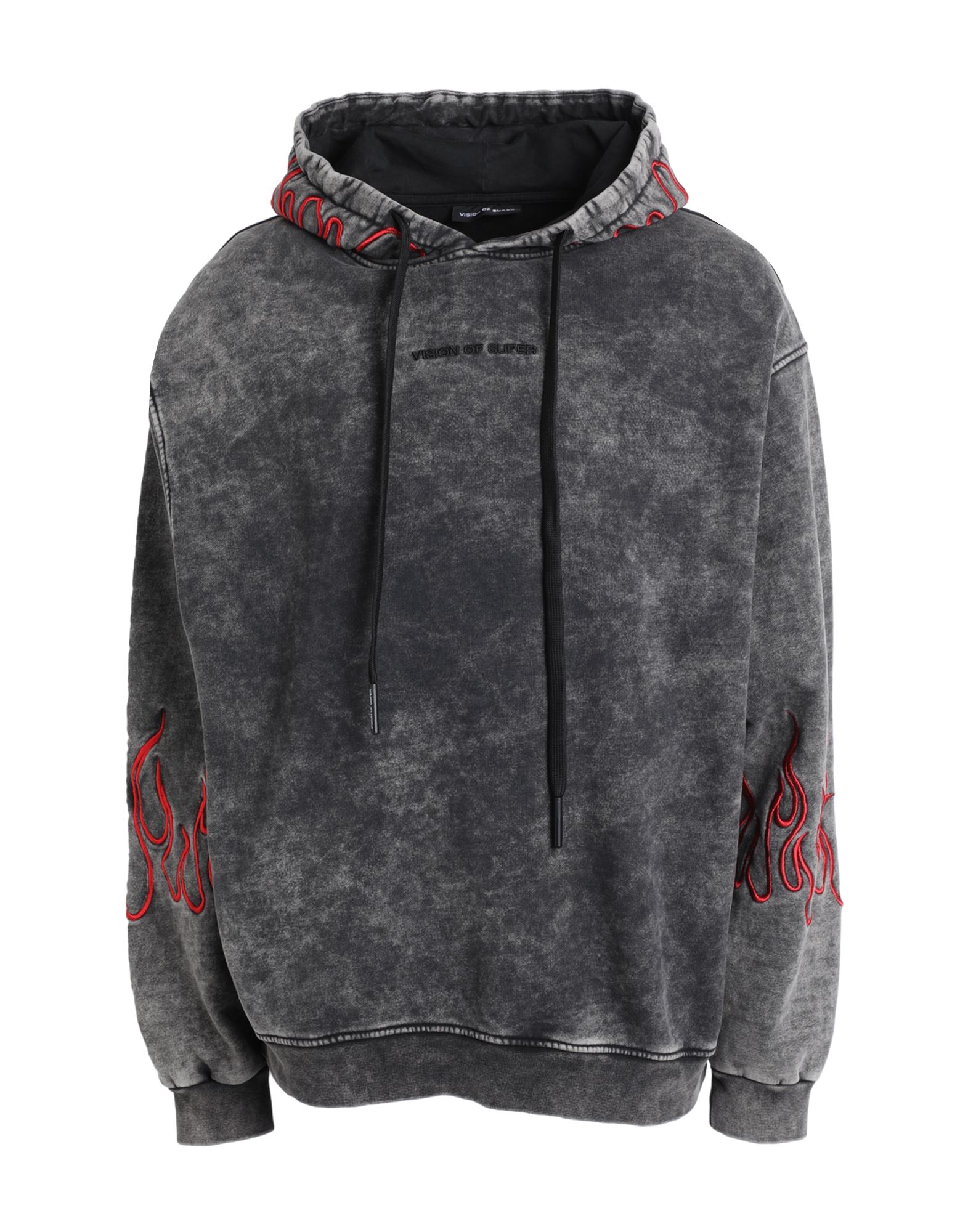 VISION OF SUPER Sweatshirt Herren Granitgrau von VISION OF SUPER