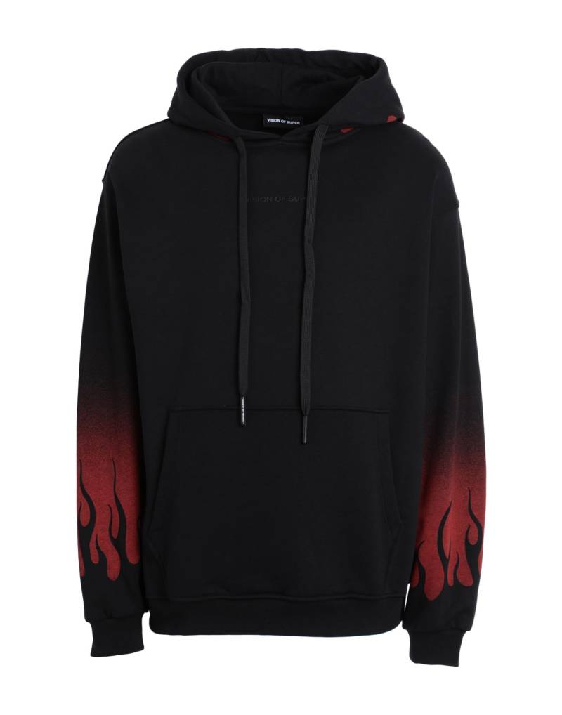 VISION OF SUPER Sweatshirt Herren Schwarz von VISION OF SUPER