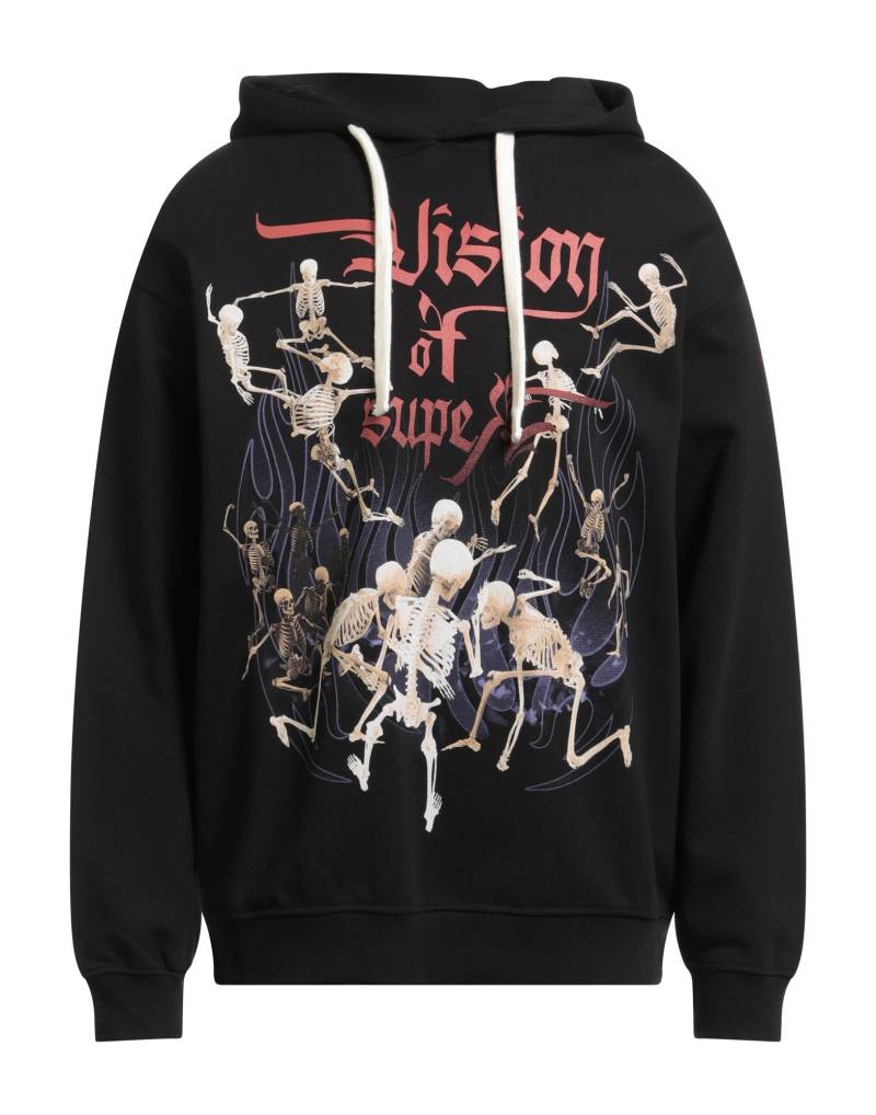 VISION OF SUPER Sweatshirt Herren Schwarz von VISION OF SUPER