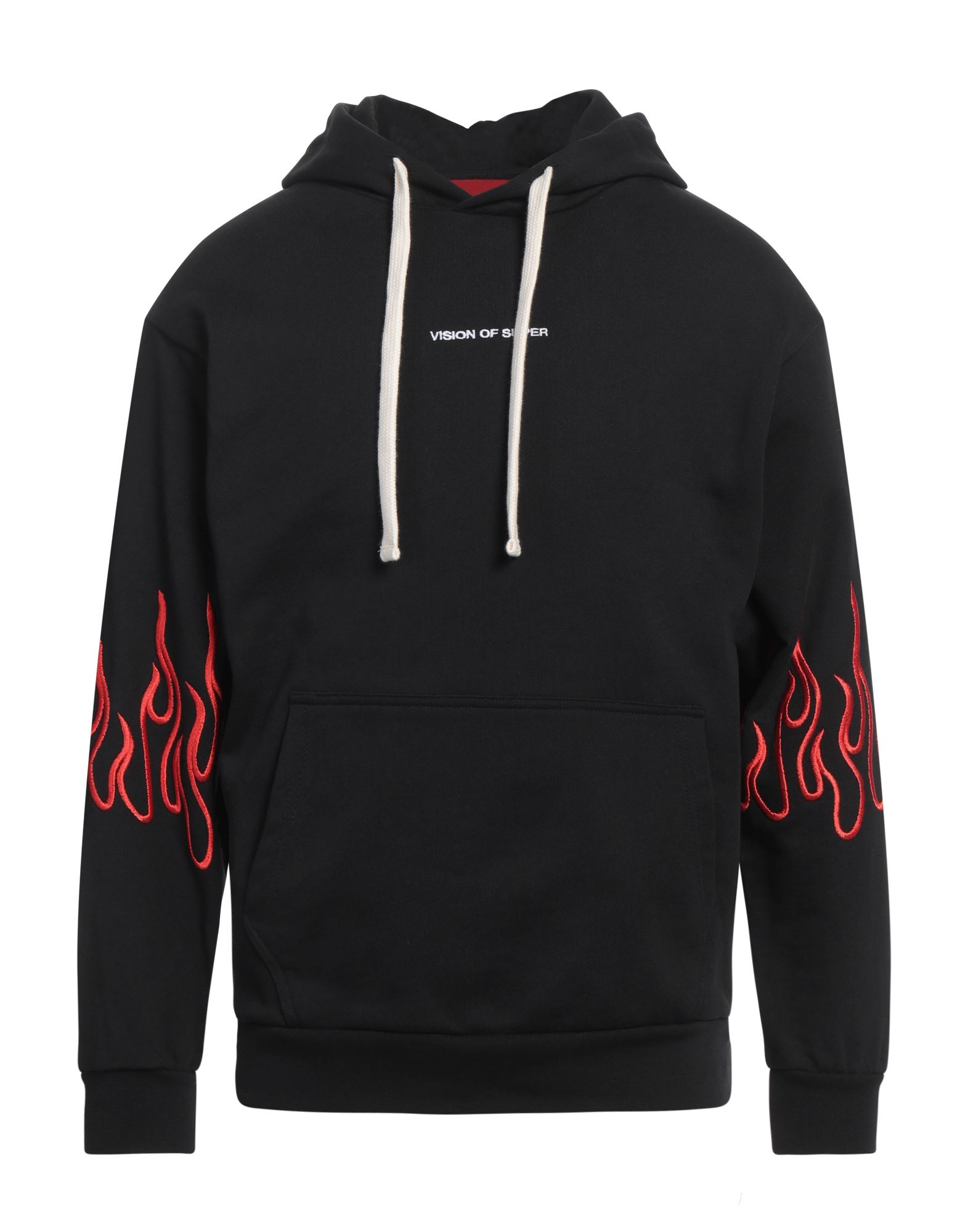 VISION OF SUPER Sweatshirt Herren Schwarz von VISION OF SUPER