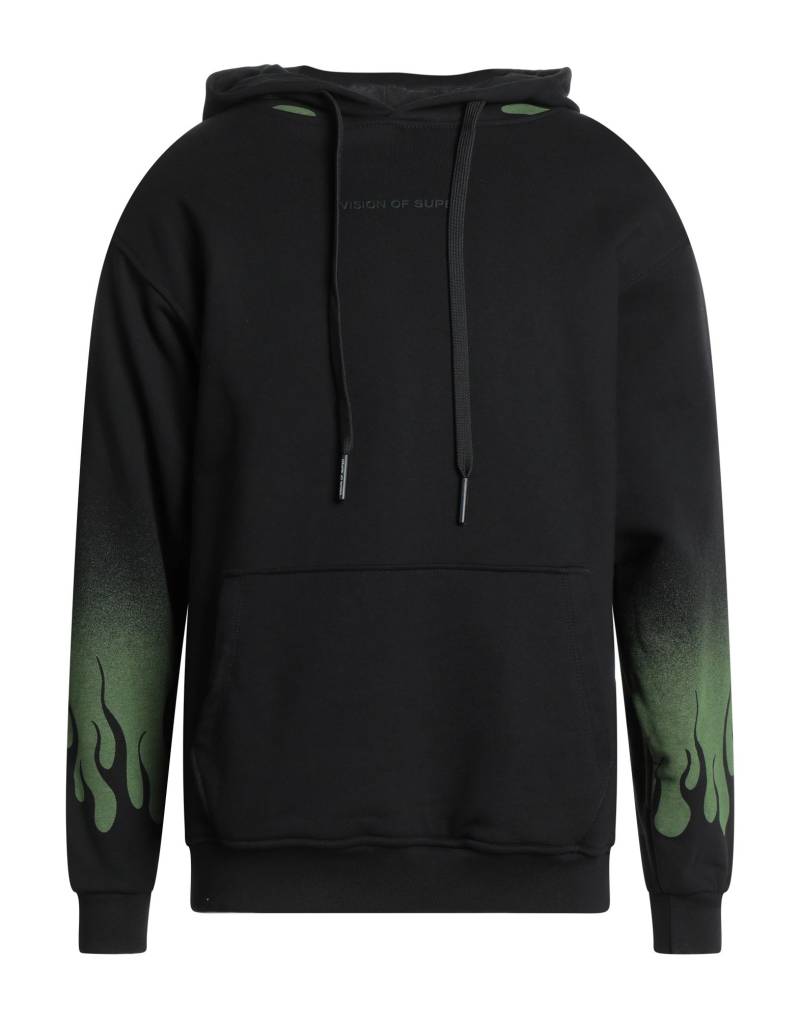 VISION OF SUPER Sweatshirt Herren Schwarz von VISION OF SUPER