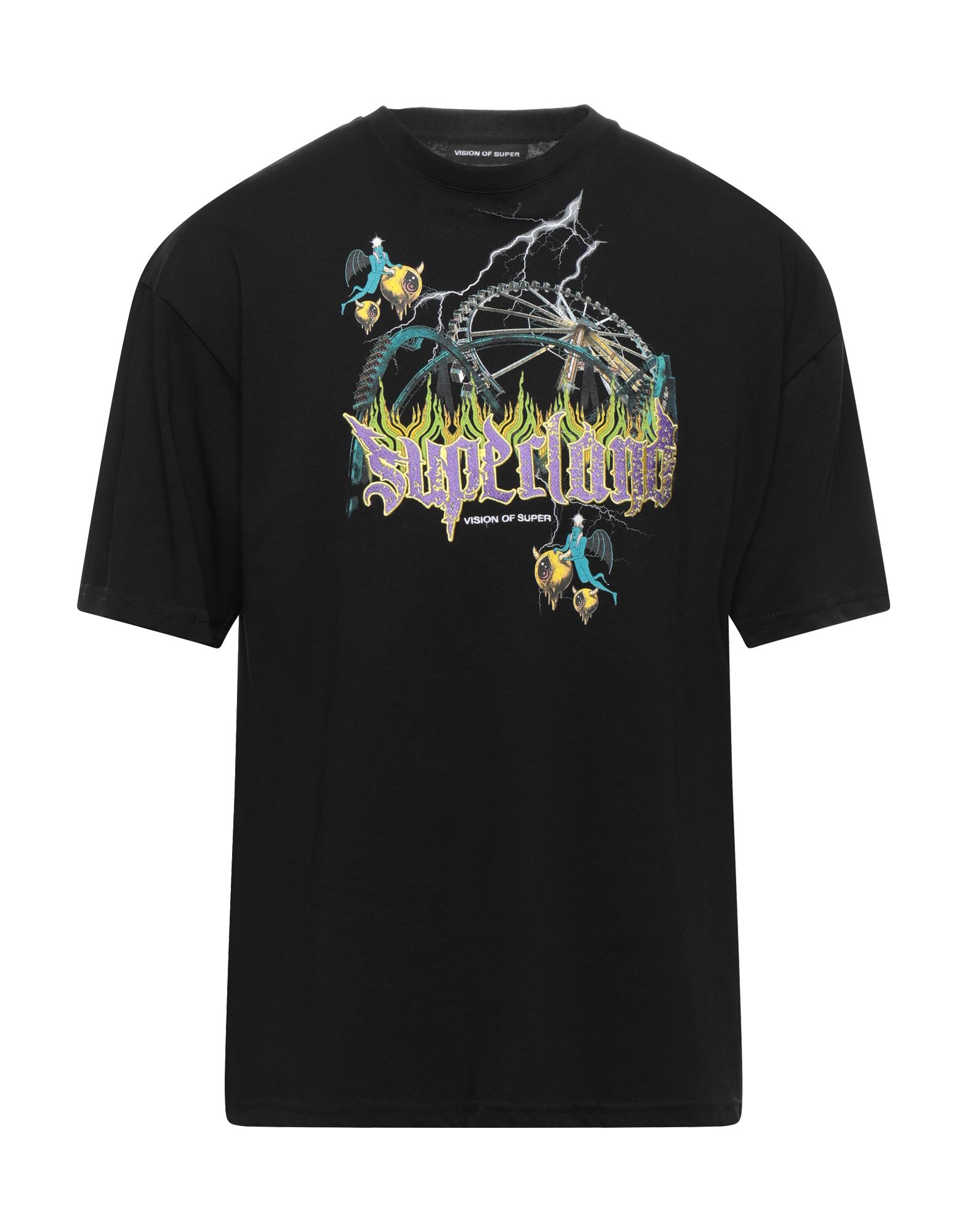VISION OF SUPER T-shirts Herren Schwarz VISION OF SUPER T-shirts Herren Schwarz von VISION OF SUPER