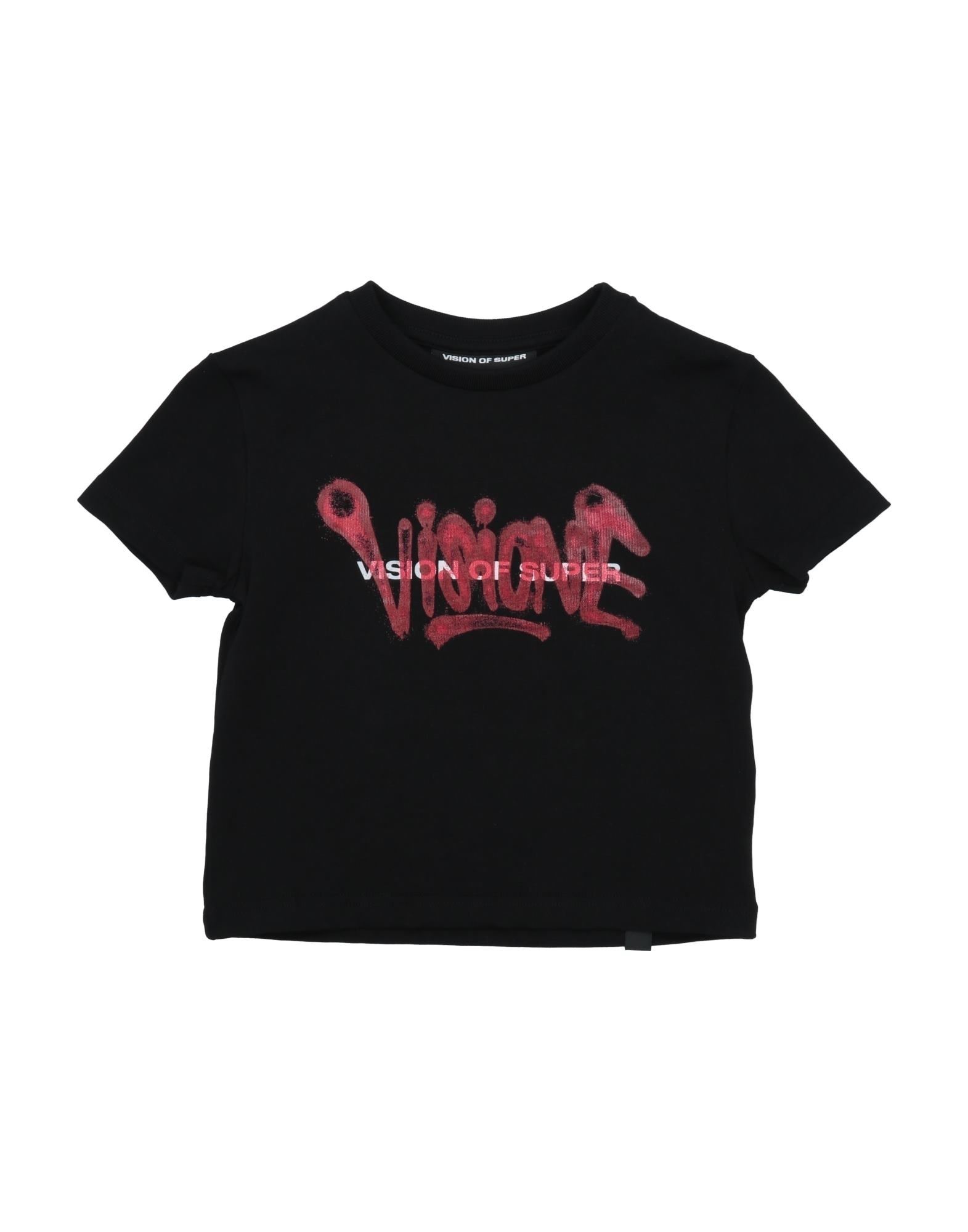 VISION OF SUPER T-shirts Kinder Schwarz von VISION OF SUPER