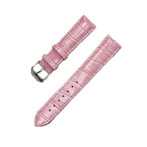 VISIYUBL 20 22mm Uhrenband for Samsung-Gang S3 Sport S2 S4. Fit for Galaxy 46mm Active Band Fit for Amazfit Stratos 2 / 2S Uhrenarmband Ersatz (Color : Pink, Size : 18mm) von VISIYUBL