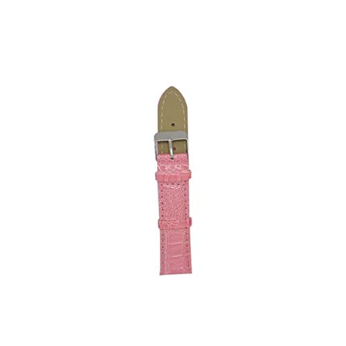 VISIYUBL Watch Armband Belt Woman Watchbänder Pu Leder -Gurt -Uhren -Band 20mm Multicolor Watch Bands Accessoires (Color : Pink, Size : 20mm) von VISIYUBL