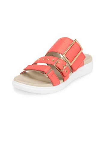 VITAFORM Pantoletten Damen Weite H Hirschleder Hummer, 40 von VITAFORM