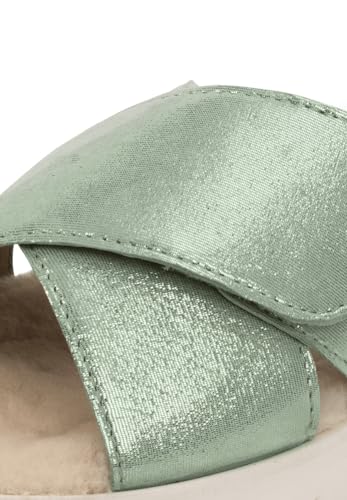 VITAFORM Pantoletten Damen Weite H Samtziegenleder Mint, 38 VITAFORM Pantoletten Damen Weite H Samtziegenleder Mint, 38 von VITAFORM