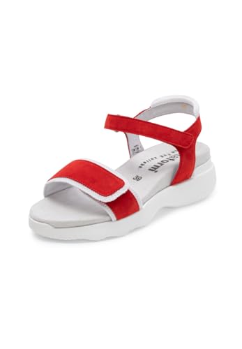 VITAFORM Sandalen Damen Weite H olivenblattgegerbtes Softnappaleder rot, 39 VITAFORM Sandalen Damen Weite H olivenblattgegerbtes Softnappaleder rot, 39 von VITAFORM