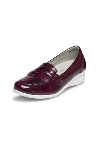 VITAFORM Slipper Damen Weite H Echt Leder Stretch Beere, 40 VITAFORM Slipper Damen Weite H Echt Leder Stretch Beere, 40 von VITAFORM