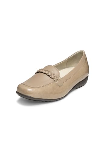 VITAFORM Slipper Damen Weite H Echt Leder Stretch Taupe, 42 VITAFORM Slipper Damen Weite H Echt Leder Stretch Taupe, 42 von VITAFORM