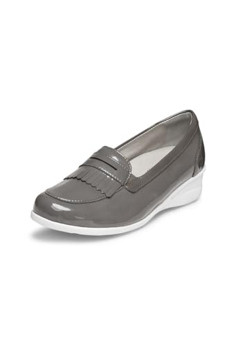 VITAFORM Slipper Damen Weite H Echt Leder Stretch grau, 41 VITAFORM Slipper Damen Weite H Echt Leder Stretch grau, 41 von VITAFORM