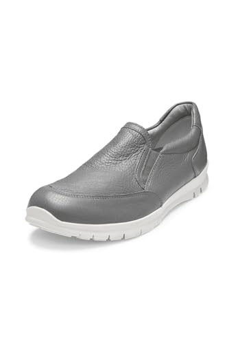 VITAFORM Slipper Herren Weite H Hirschleder schwarz, 39 von VITAFORM