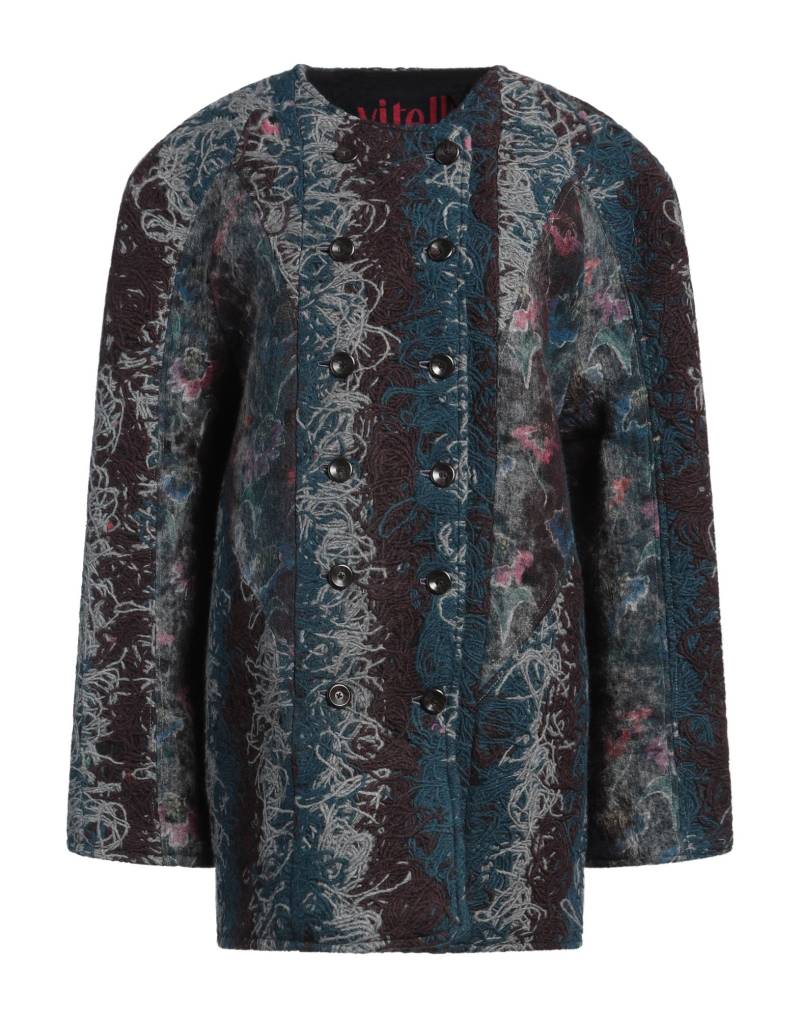 VITELLI Mantel Damen Aquamarin von VITELLI