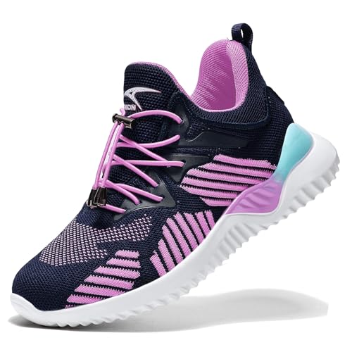 VITIKE Kinder Sneakers Jungen Turnschuhe Sportschuhe Mädchen Hallenschuhe Sneaker,Violett Weiß,37 EU VITIKE Kinder Sneakers Jungen Turnschuhe Sportschuhe Mädchen Hallenschuhe Sneaker,Violett Weiß,37 EU von VITIKE