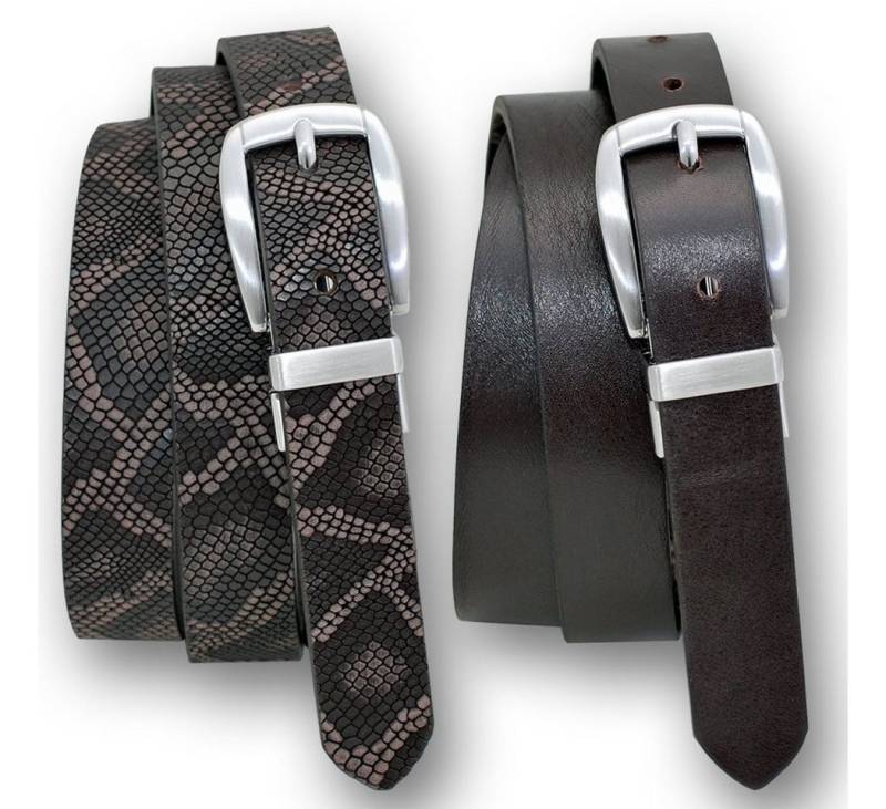 VITTOZZI Ledergürtel 908-CA-25 von VITTOZZI