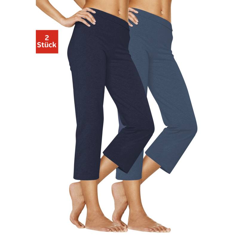 VIVANCE ACTIVE Caprihose Damen 1x jeans, 1x denim Gr.32/34 von VIVANCE ACTIVE
