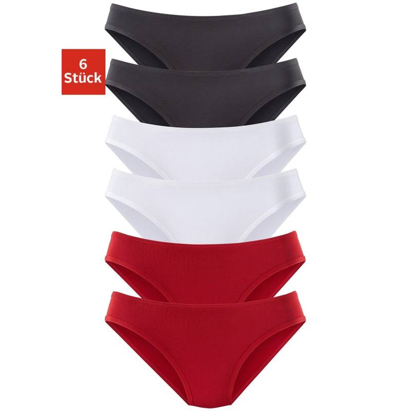 VIVANCE ACTIVE Jazz-Pants Slips Damen rot, schwarz, weiß Gr.48/50 von VIVANCE ACTIVE