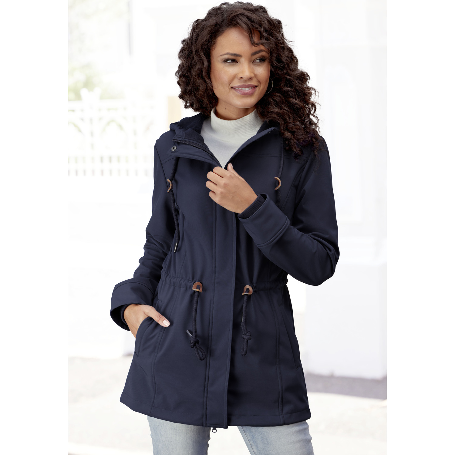 VIVANCE ACTIVE Softshelljacke Damen marine Gr.36 VIVANCE ACTIVE Softshelljacke Damen marine Gr.36 von VIVANCE ACTIVE