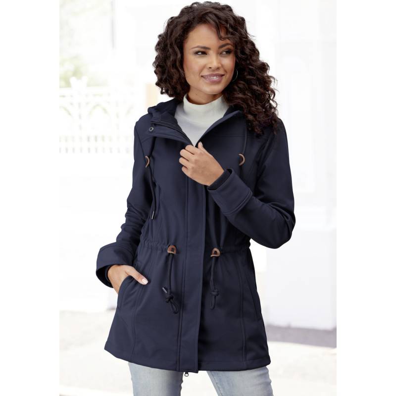 VIVANCE ACTIVE Softshelljacke Damen marine Gr.42 von VIVANCE ACTIVE
