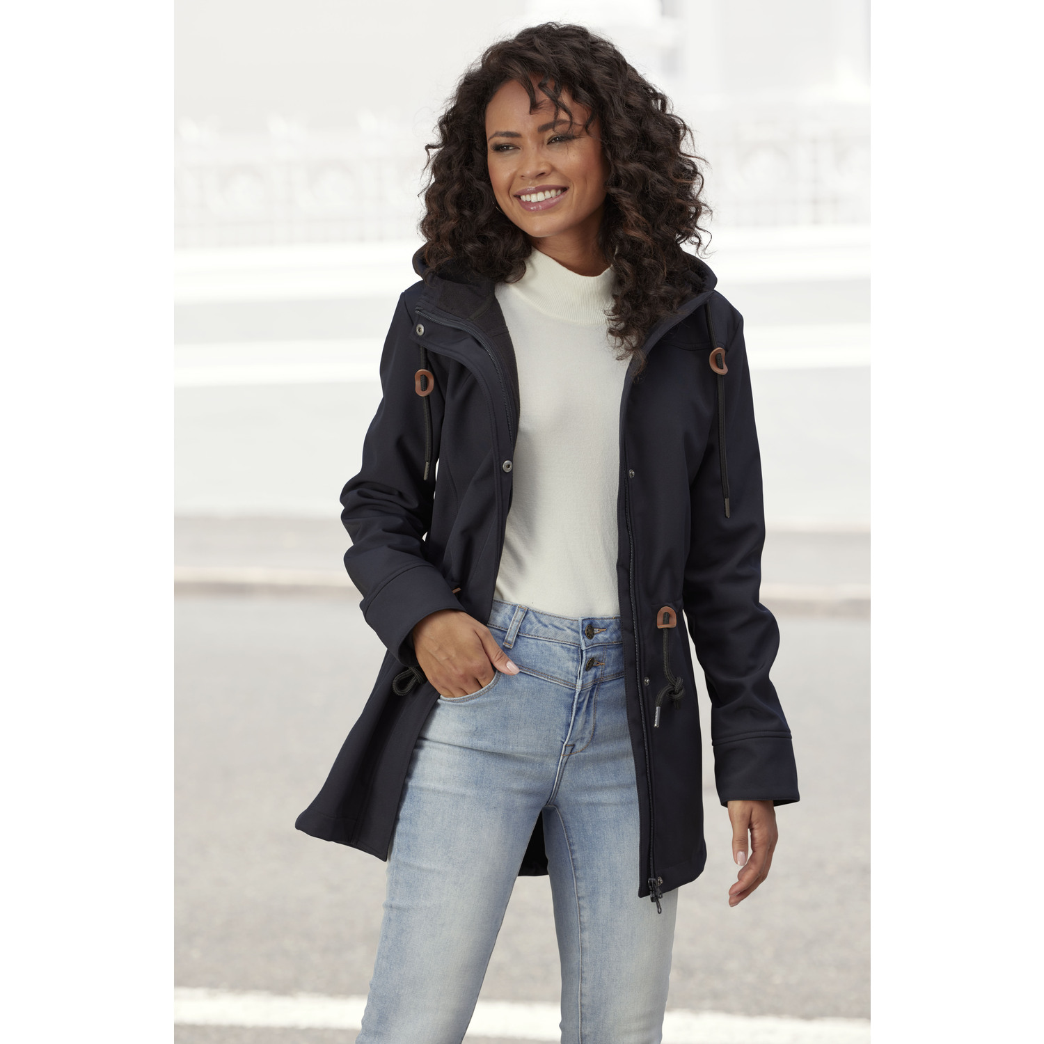 VIVANCE ACTIVE Softshelljacke Damen schwarz Gr.36 VIVANCE ACTIVE Softshelljacke Damen schwarz Gr.36 von VIVANCE ACTIVE