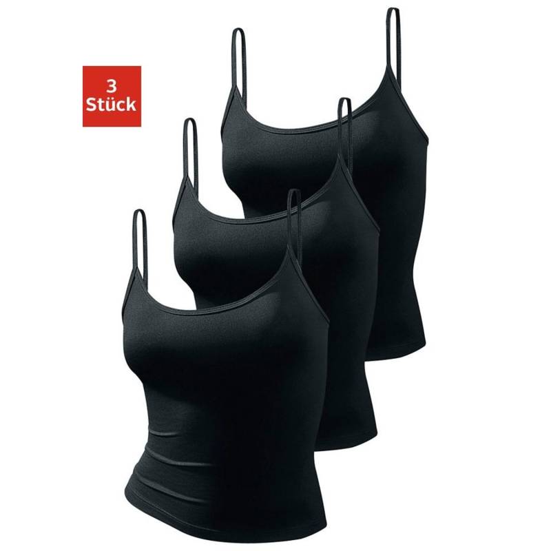 VIVANCE ACTIVE Spaghettitop Damen schwarz Gr.36/38 von VIVANCE ACTIVE