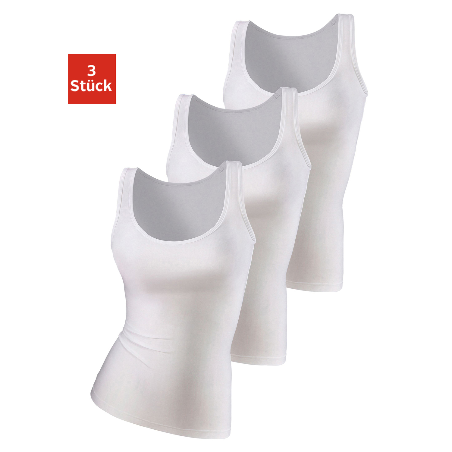 VIVANCE ACTIVE Unterhemd Damen weiß Gr.44/46 von VIVANCE ACTIVE