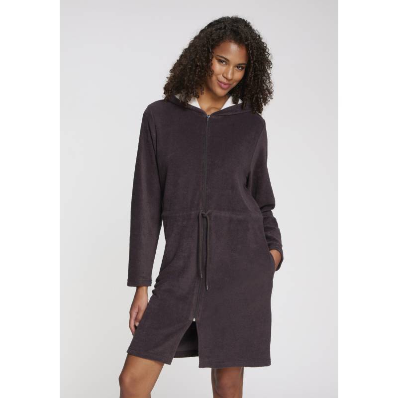 VIVANCE DREAMS Damen Bademantel dunkelblau Gr.40/42 von VIVANCE DREAMS