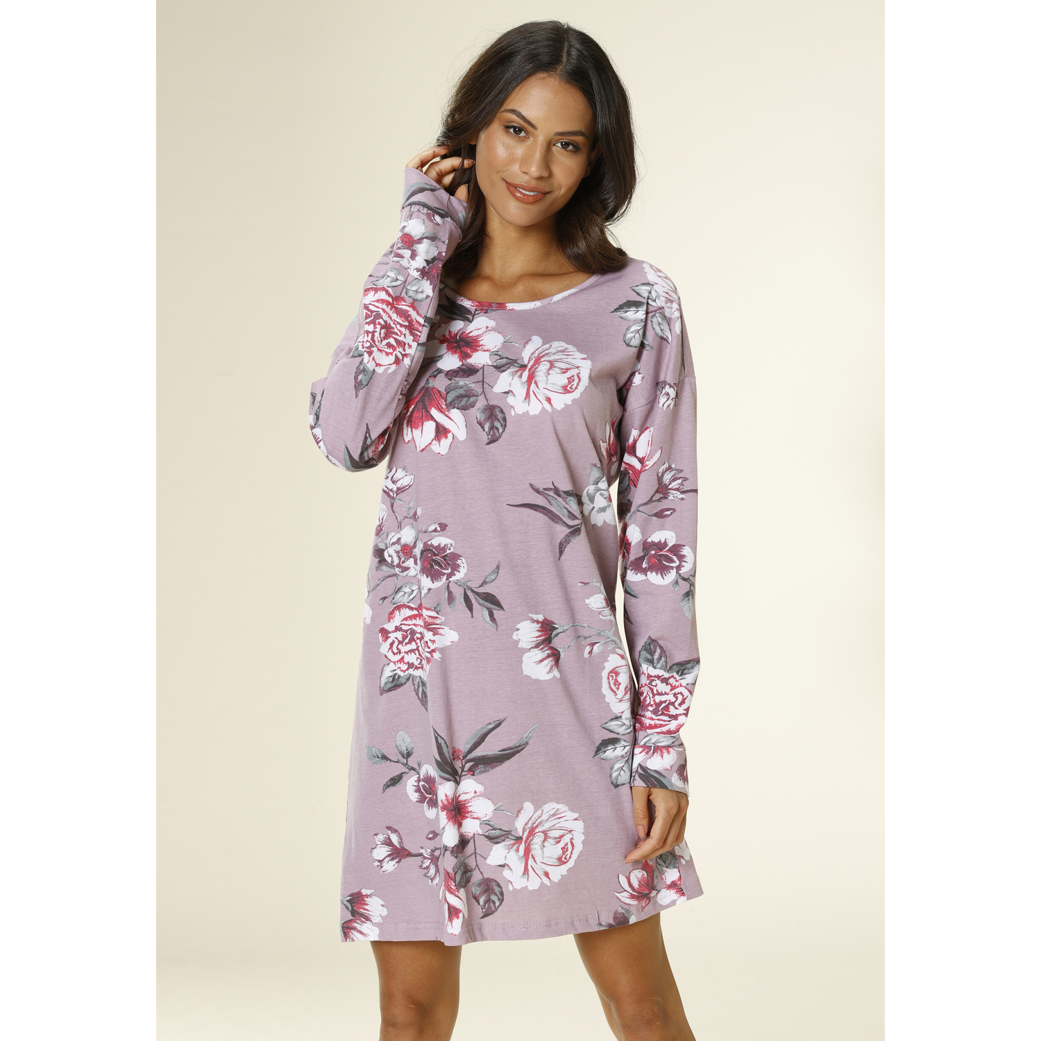 VIVANCE DREAMS Damen Nachthemd altrosa Gr.56/58 von VIVANCE DREAMS