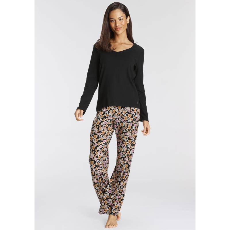 VIVANCE DREAMS Damen Pyjama geblühmt Gr.44/46 von VIVANCE DREAMS