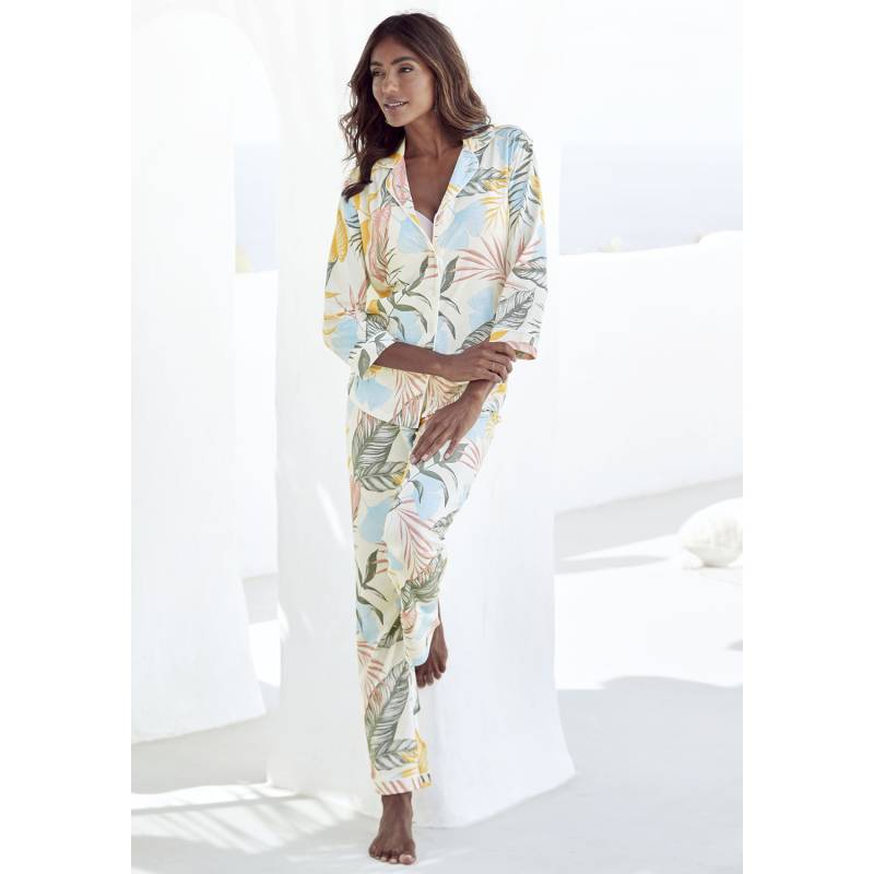 VIVANCE DREAMS Damen Pyjama gemustert-allover Gr.44/46 von VIVANCE DREAMS