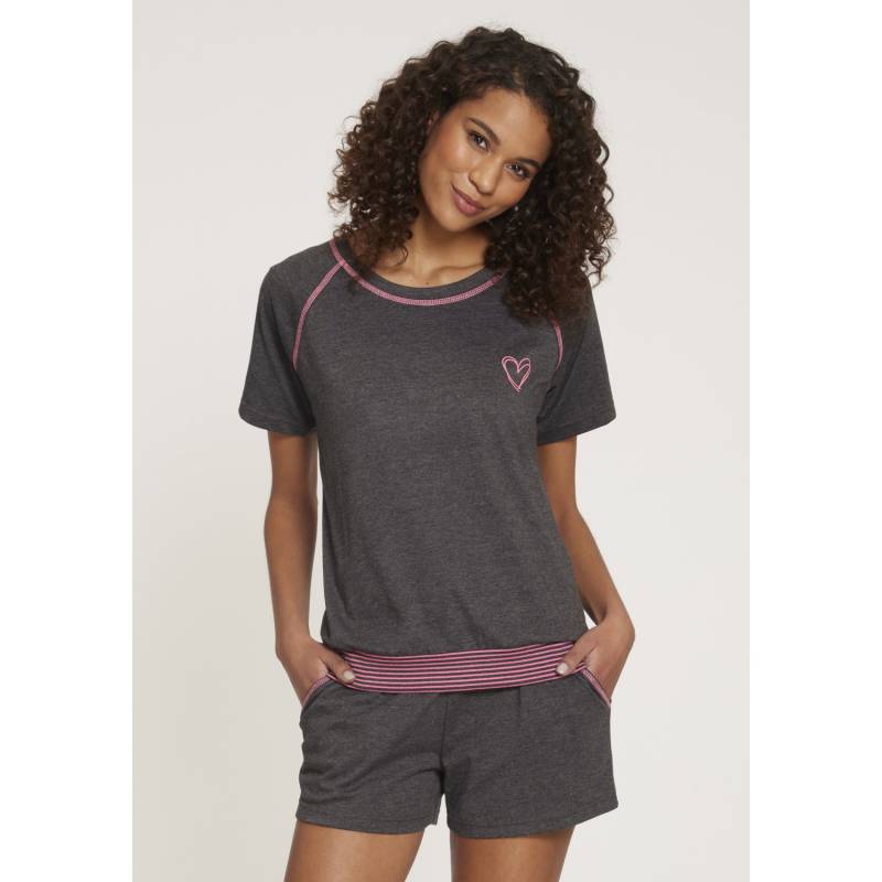 VIVANCE DREAMS Damen Shorty anthrazit-meliert Gr.52/54 von VIVANCE DREAMS