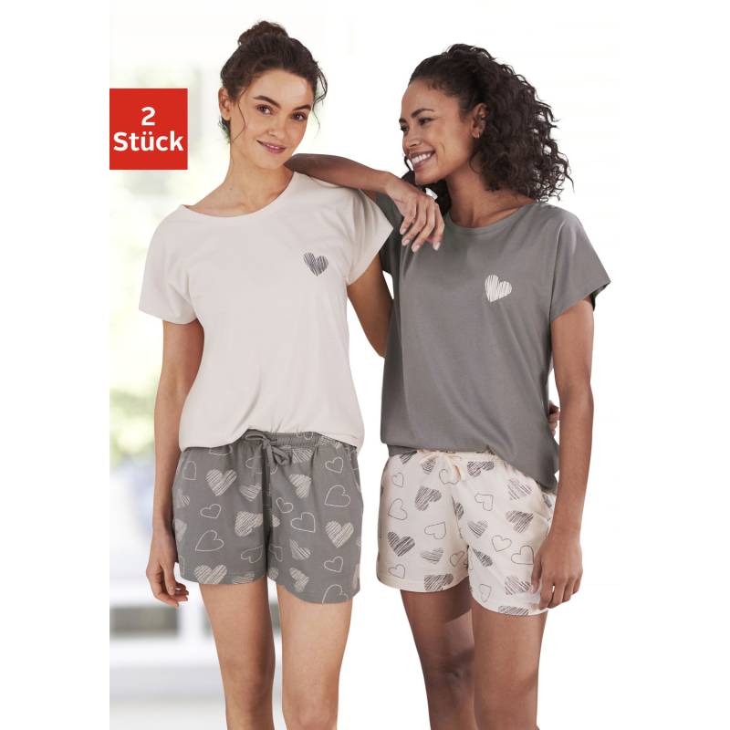 VIVANCE DREAMS Damen Shorty rosa/grau Gr.36/38 von VIVANCE DREAMS