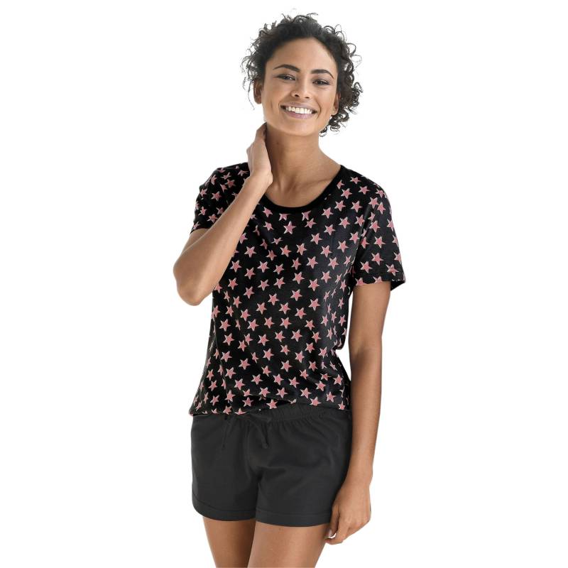 VIVANCE DREAMS Damen Shorty schwarz-gemustert Gr.56/58 von VIVANCE DREAMS