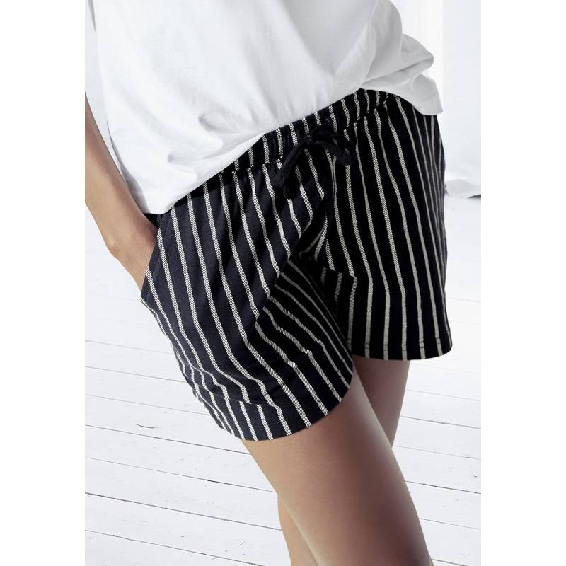 VIVANCE DREAMS Pyjamashorts Damen schwarz-weiß Gr.44/46 von VIVANCE DREAMS