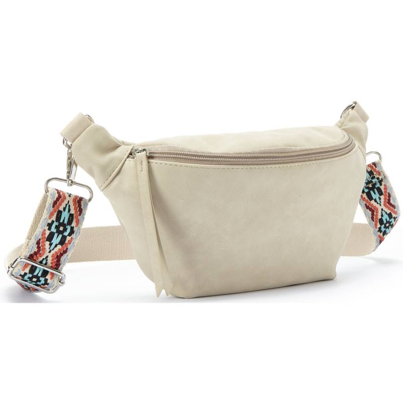 VIVANCE Bauchtasche Damen beige Gr. von VIVANCE