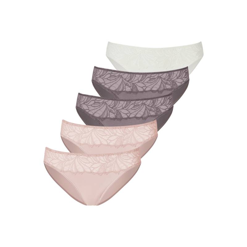 VIVANCE Bikinislip Damen rosé, taupe, creme Gr.36/38 von VIVANCE