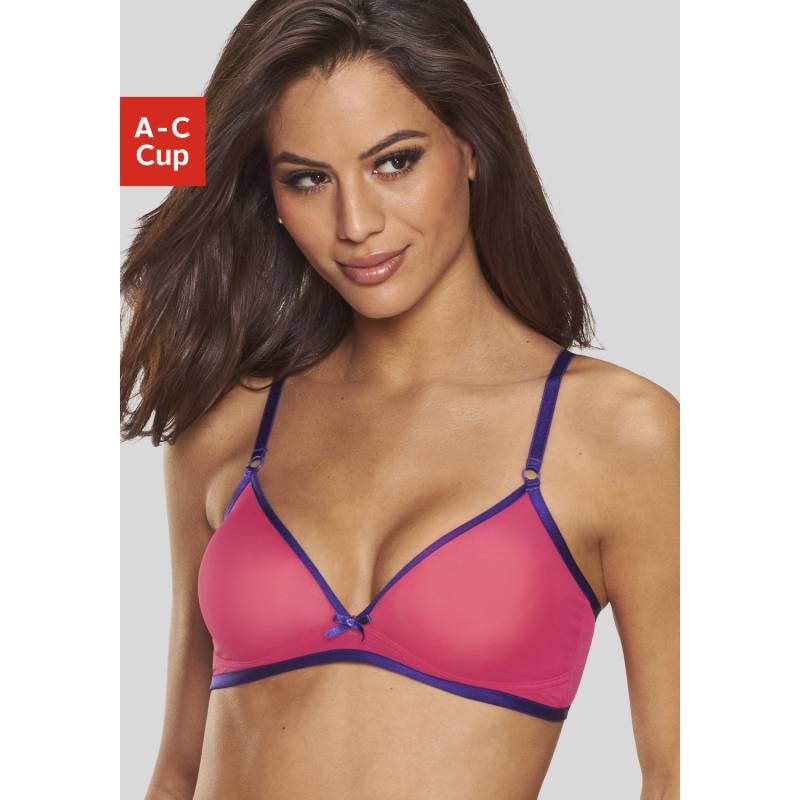 VIVANCE Bralette-BH Damen pink-blau Gr.70A von VIVANCE