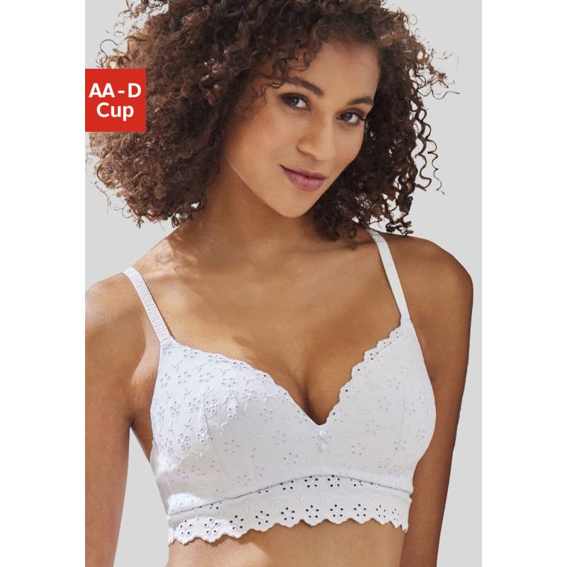 VIVANCE Bralette-BH Damen weiß Gr.80C von VIVANCE