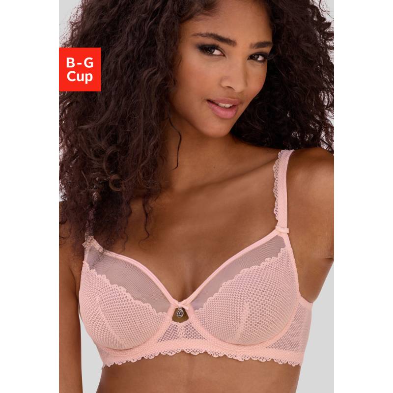 VIVANCE Bügel-BH Damen rosé Gr.70F von VIVANCE