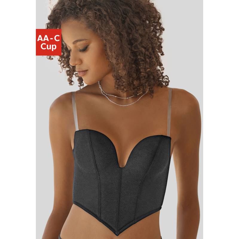 VIVANCE Corsage Damen schwarz Gr.80 Cup C von VIVANCE