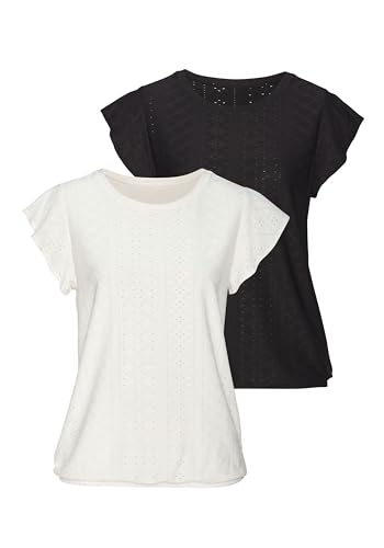 VIVANCE Damen Kurzarmshirt Größe von VIVANCE