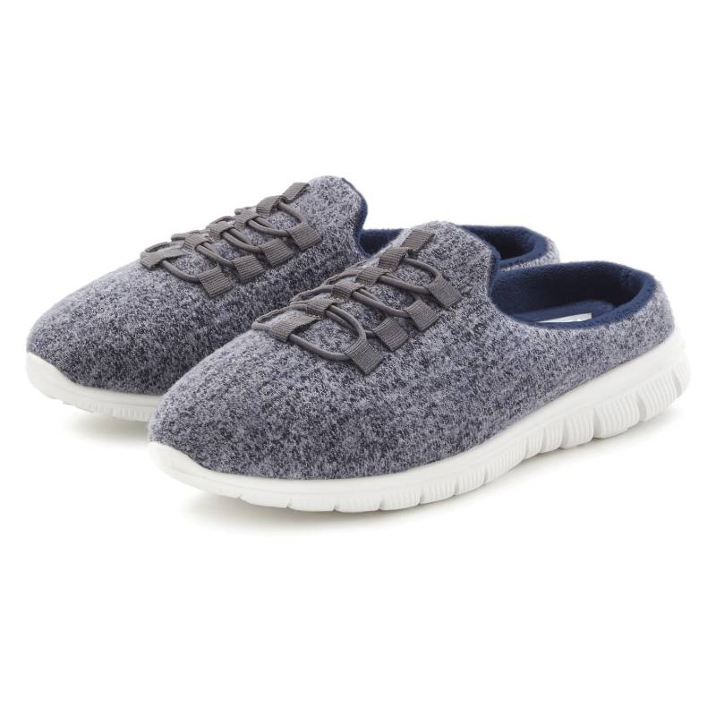VIVANCE Hausschuh Damen blaugrau Gr.41 von VIVANCE