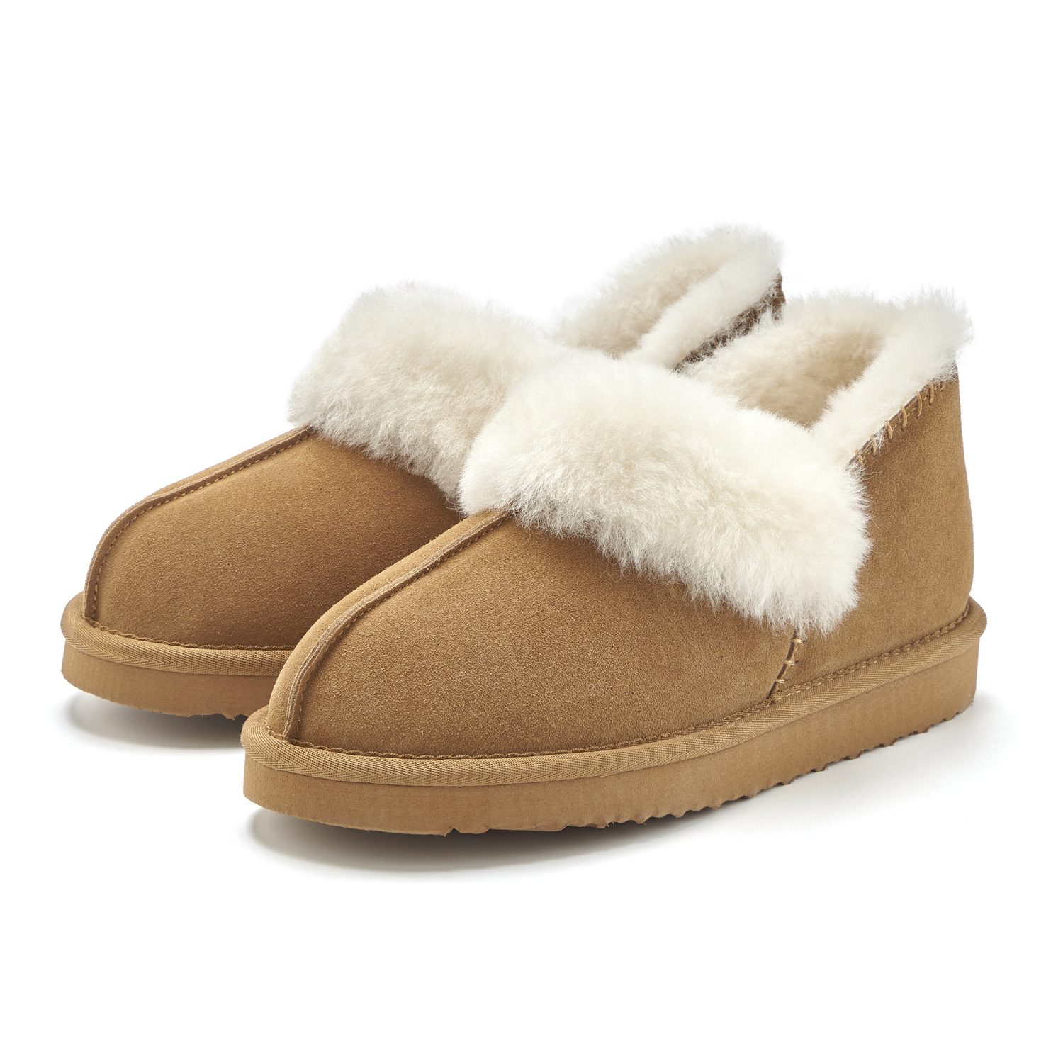 VIVANCE Hausschuh Damen camelfarben Gr.41 von VIVANCE